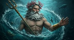 king Neptune Meme Template