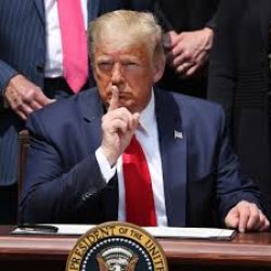 Trump Shhh Meme Template