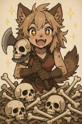 Happy little gnoll Meme Template