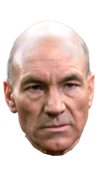 Captain Picard - head Meme Template
