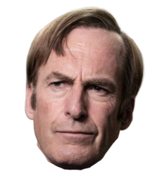 Saul Goodman face head Meme Template