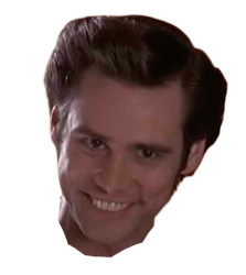 Ace Ventura face head Meme Template