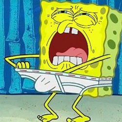 Pov: When Spongebob Meme Template
