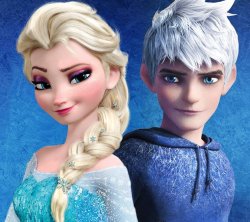 Jelsa Jack Frost X Elsa Meme Template