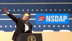 Elon Musk's New Super Duper American Party (NSDAP) Meme Template