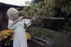 Dolly Parton shooting Meme Template