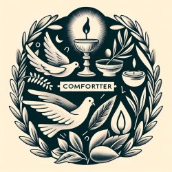 G3875 comforter only in [John 4 verses found, 1 John 1 verse fou Meme Template