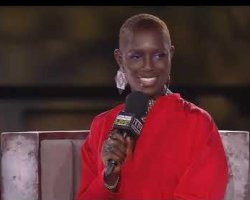 Jodie Turner Smith Star Wars Celebration Meme Template