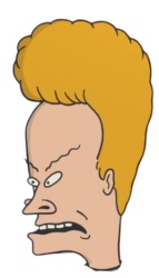 Beavis - head face Meme Template