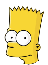 Bart Simpson head face Meme Template