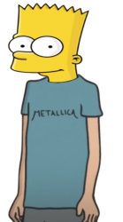 Bart Simpson Beavis Mashup Meme Template