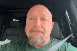 Alex Jones Crying Meme Template