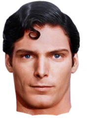 Superman head face neck Meme Template