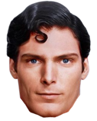Superman head face Meme Template