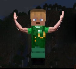 Minecraft absolute cinema Meme Template