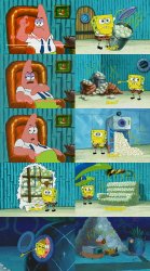 Spongebob Diapers (Full) Meme Template