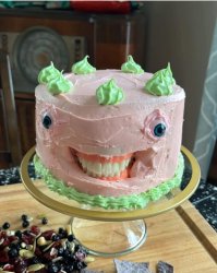 Derp cake Meme Template