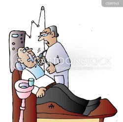 Cartoon Guy In A Dentist Chair Meme Template