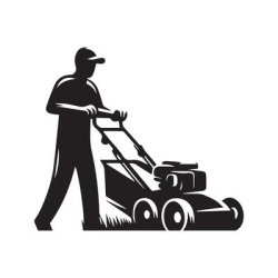 Lawnmower graphic Meme Template