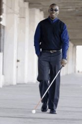 Bind man Meme Template