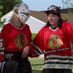 Wayne and Garth Hockey Meme Template