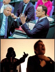 Spahns dunkle Seite Meme Template