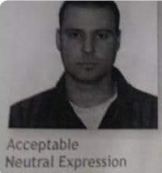 Acceptable Neutral expression Meme Template