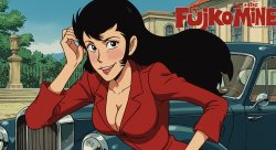 lupin lady Meme Template