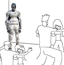 they don't even know Murderbot Meme Template