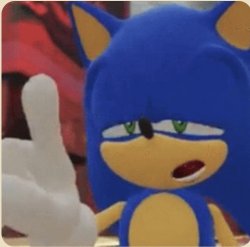 Sonic Ahh Photo Meme Template