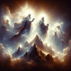 [Moses & Elijah at the Transfiguration] Meme Template