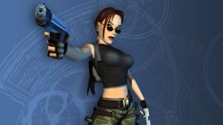 Slavic Lara Croft Meme Template