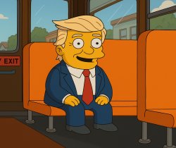 Donald Wiggum Meme Template