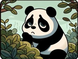 panda dissapoint Meme Template