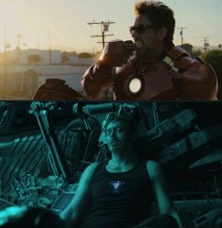 Iron Man Donut to Depression Meme Template