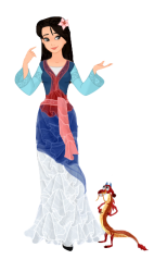 Mulan and Mushu by musicmermaid on DeviantArt Meme Template