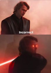 Incorrect Meme Template