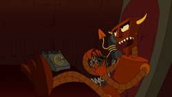 Robot Devil Meme Template