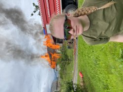 House burning Meme Template