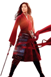 PNG Hua Mulan - Liu Yifei - Mulan Live action Meme Template