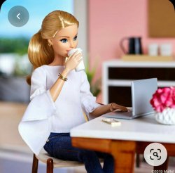 Office Barbie Meme Template