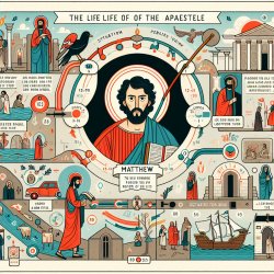 Query#3: Matthew the apostle died HOW, WHERE and WHEN?, detailed Meme Template