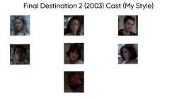 Final Destination 2 (2003) Cast (My Style) Meme Template