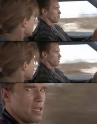 Skynet becomes self-aware August 29th Meme Template