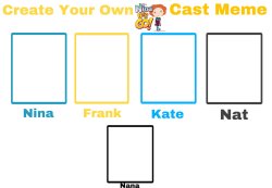 Create Your Own Nina Needs To Go! Cast Meme Meme Template