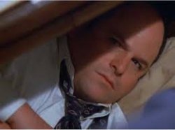 George Costanza under desk Meme Template