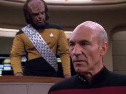 Worf and Picard Meme Template