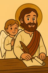 San Matteo evangelista Meme Template