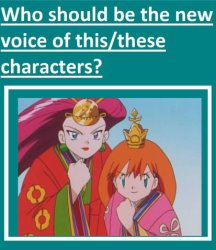who should be the new voice of this character ? Meme Template