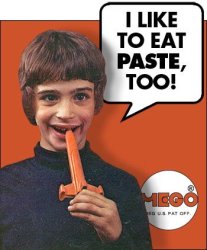 Boy eats paste Meme Template